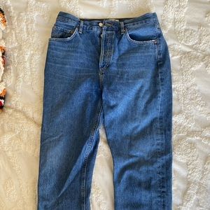 Agolde Riley crop jeans size 28